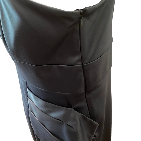 Max And Cleo Strapless Cocktail Dress Chromium Gray‎ Evening Strapless Dress 14 - Picture 5 of 13